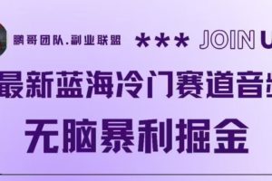 最新蓝海冷门赛道音频,无脑暴利掘金-风口项目网_项目资源_网络赚钱副业分享_创业项目_兼职副业_中创网_抖音教程