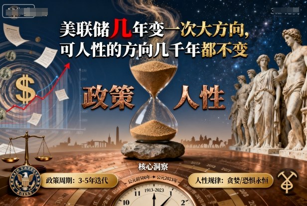 付费文章：美联储几年变一次大方向，可人性的方向几千年都不变-风口项目网_项目资源_网络赚钱副业分享_创业项目_兼职副业_中创网_抖音教程