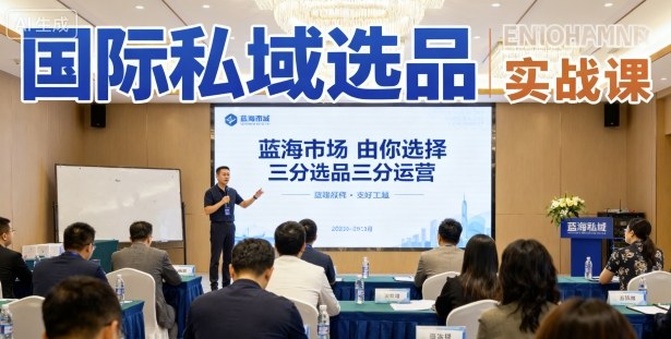 国际私域选品实战课，蓝海市场由你选择，七分选品三分运营-风口项目网_项目资源_网络赚钱副业分享_创业项目_兼职副业_中创网_抖音教程