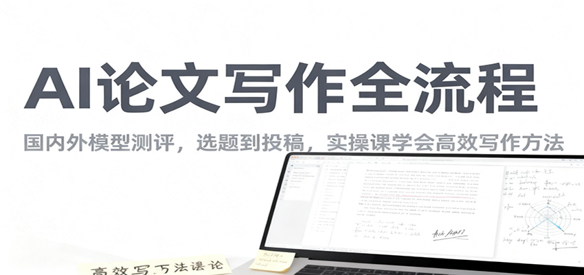 AI论文写作全流程，国内外模型测评，选题到投稿，实操课学高效写作方法-风口项目网_项目资源_网络赚钱副业分享_创业项目_兼职副业_中创网_抖音教程