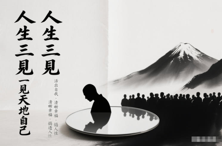 人生三见一见天地见众生见自己，活出自我拥有清晰幸福人生，搞透人性-风口项目网_项目资源_网络赚钱副业分享_创业项目_兼职副业_中创网_抖音教程
