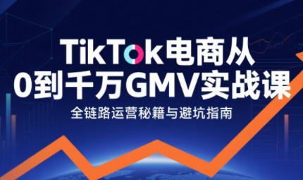 三千老师·TikTok电商从0到千万GMV实战课(更新)-风口项目网_项目资源_网络赚钱副业分享_创业项目_兼职副业_中创网_抖音教程